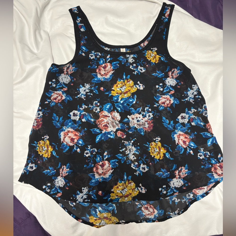 Mudd see through tank top size M